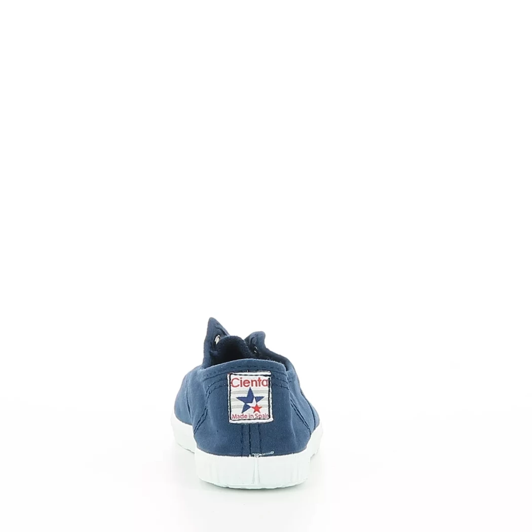 Image (3) de la chaussures Cienta - Baskets Bleu en Textile