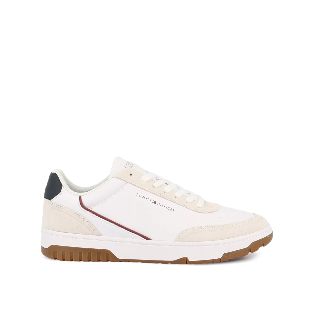 Image (2) de la chaussures Tommy Hilfiger - Baskets Blanc en Cuir