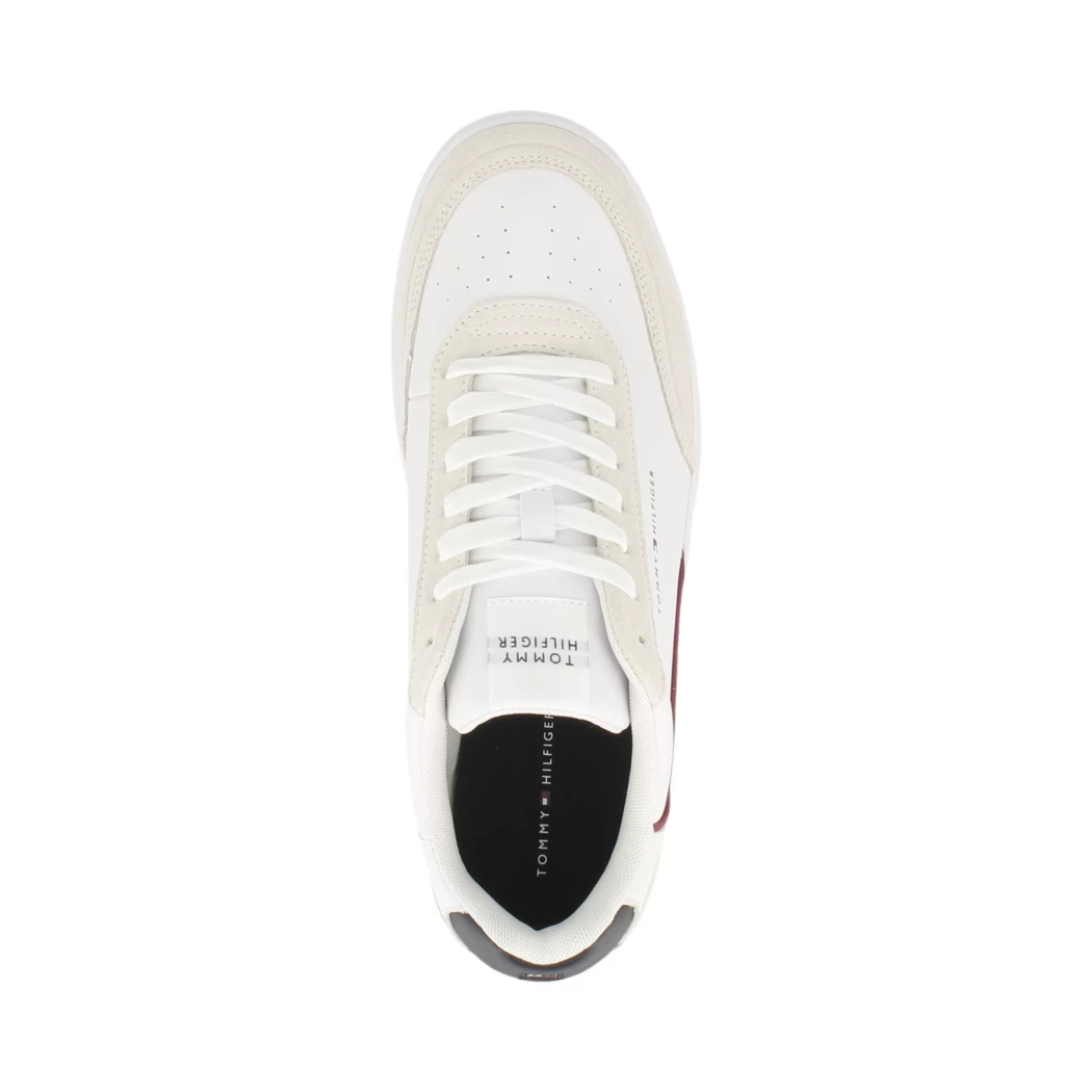 Image (6) de la chaussures Tommy Hilfiger - Baskets Blanc en Cuir