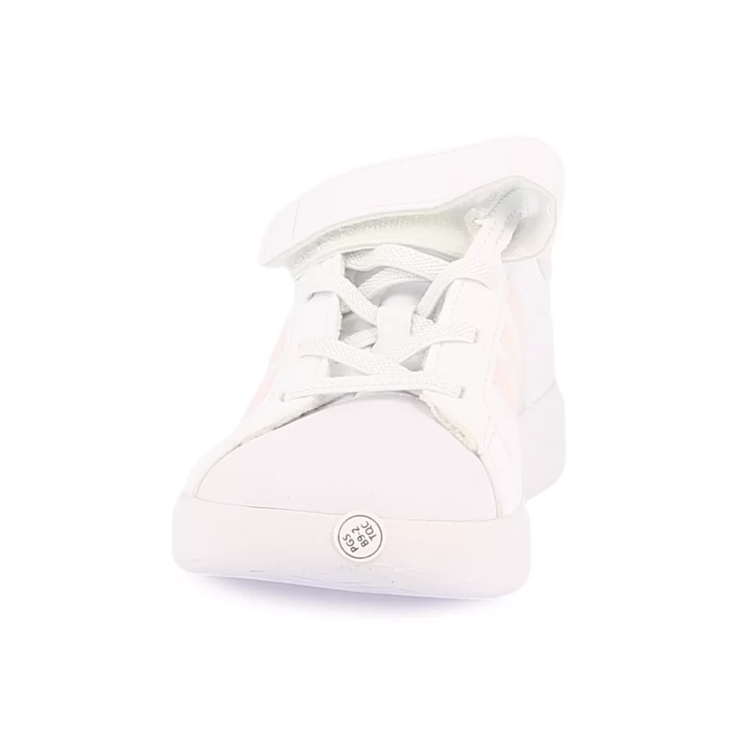 Image (5) de la chaussures Adidas - Baskets Blanc en Cuir synthétique