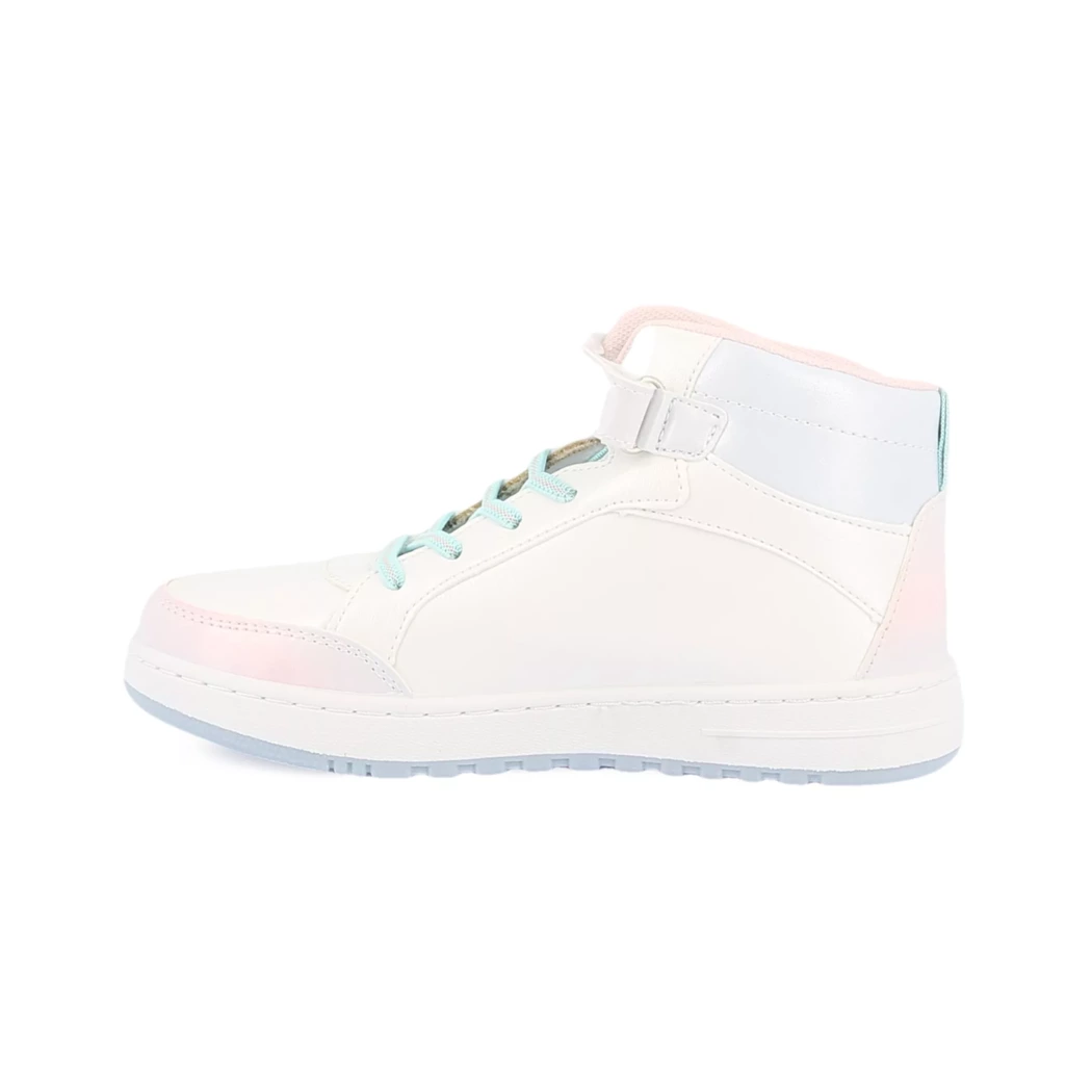 Image (4) de la chaussures Stitch - Baskets Blanc en Cuir synthétique