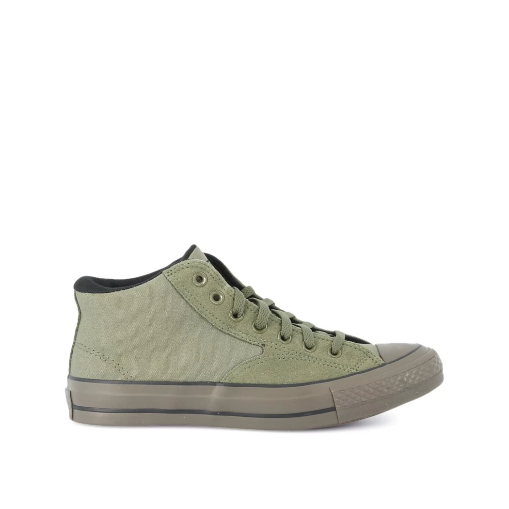 Image (2) de la chaussures Converse - Bottines Vert en Cuir nubuck