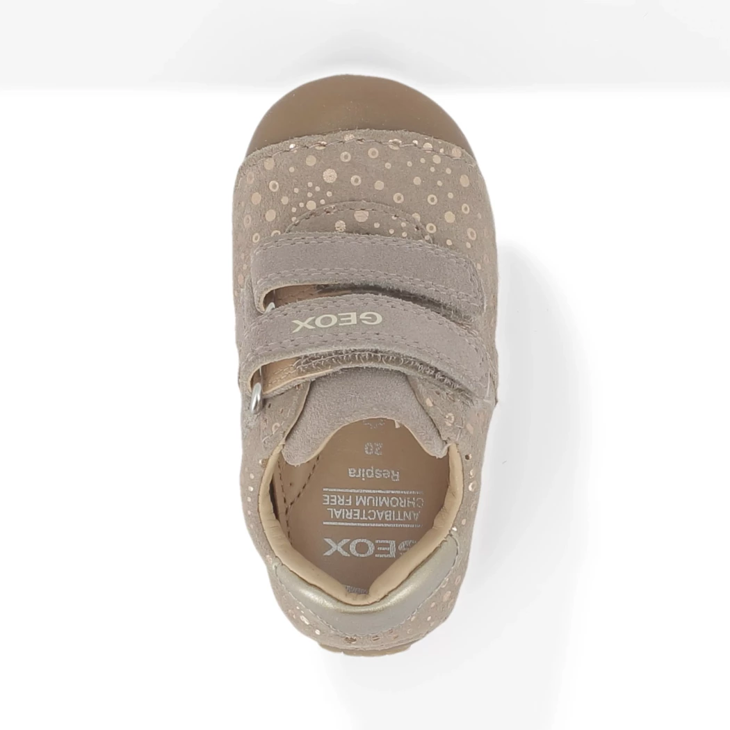 Image (6) de la chaussures Geox - Bottines Taupe en Cuir nubuck