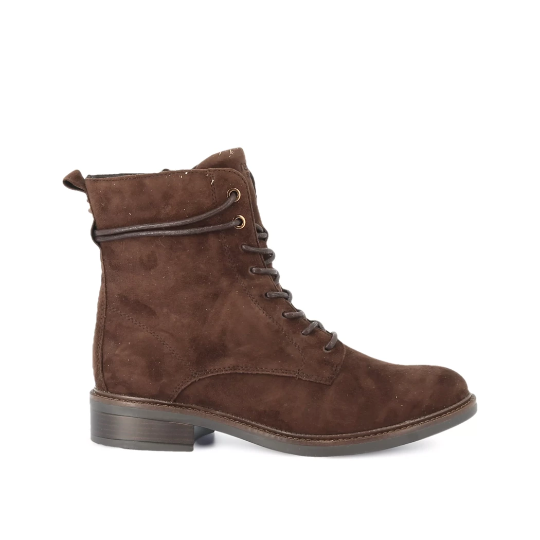 Image (2) de la chaussures Remonte - Bottines Marron en Cuir nubuck