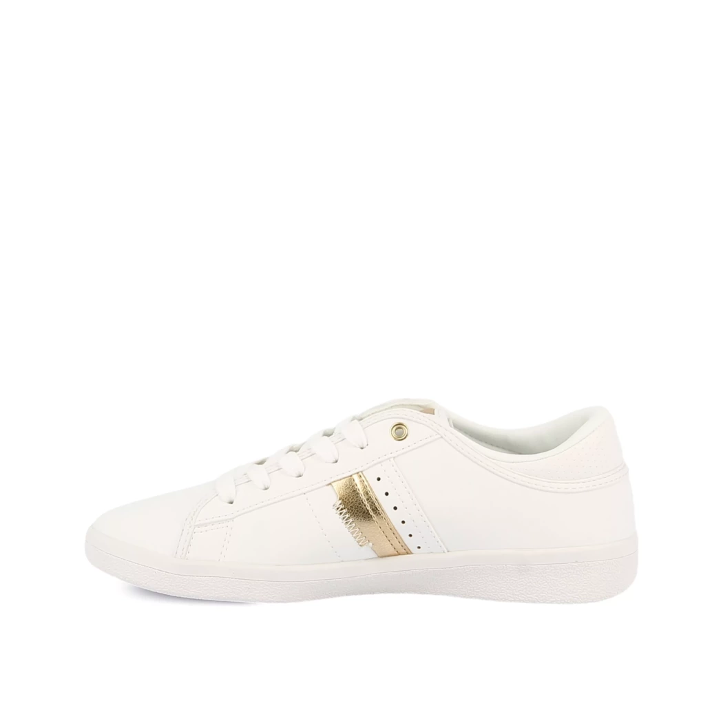 Image (4) de la chaussures Lee Cooper - Baskets Blanc en Cuir synthétique