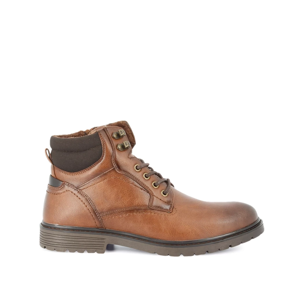 Image (2) de la chaussures Ignazio - Bottines Cuir naturel / Cognac en Cuir synthétique