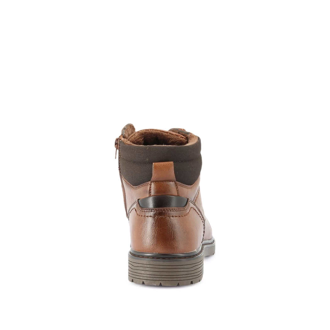 Image (3) de la chaussures Ignazio - Bottines Cuir naturel / Cognac en Cuir synthétique
