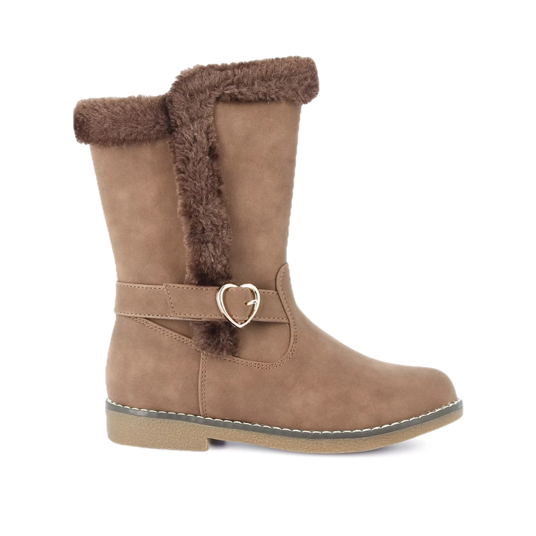 Image (2) de la chaussures Fashion Victim - Bottes Marron en Cuir synthétique