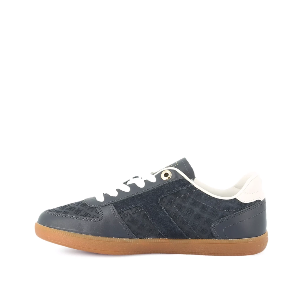 Image (4) de la chaussures Tommy Hilfiger - Baskets Bleu en Cuir