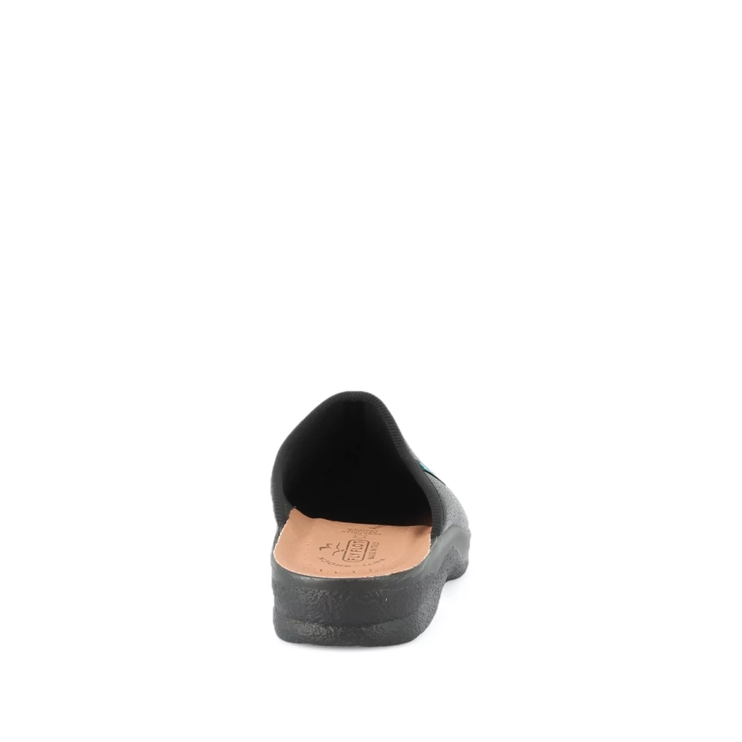 Image (3) de la chaussures Fly Flot - Pantoufles et Chaussons Noir en Cuir