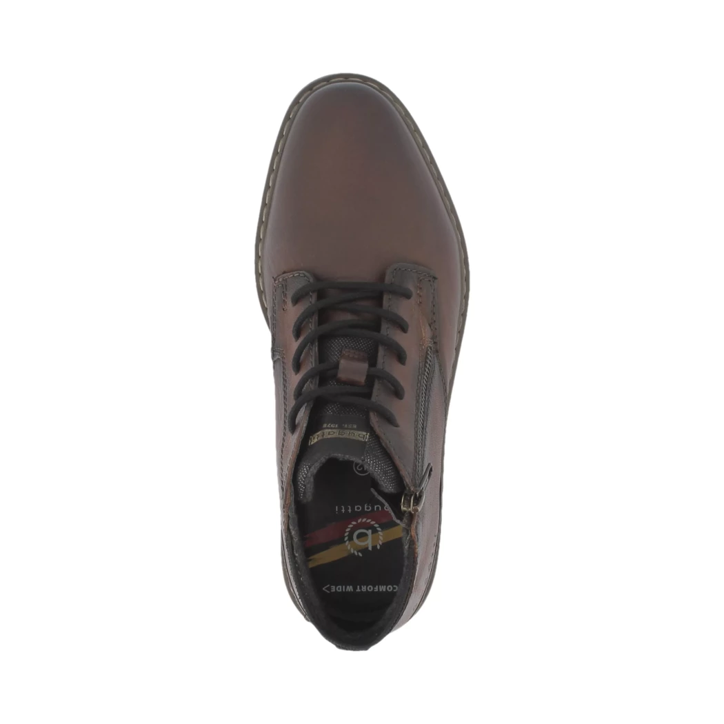 Image (6) de la chaussures Bugatti - Bottines Marron en Cuir