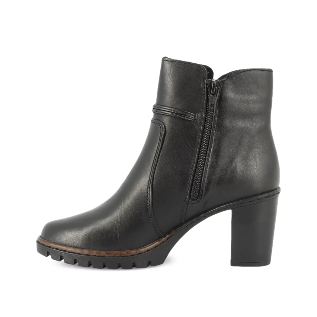 Image (4) de la chaussures Rieker - Boots Noir en Cuir