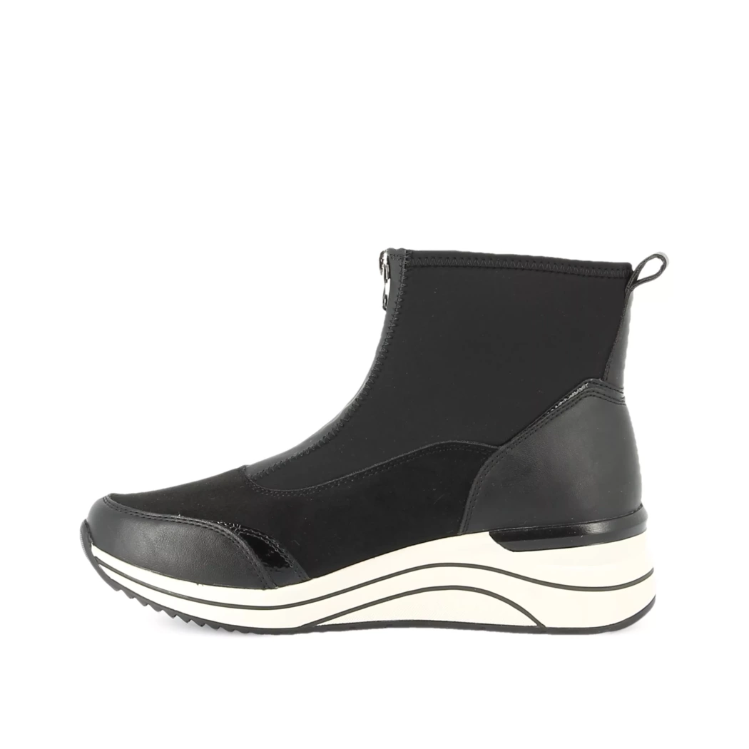 Image (4) de la chaussures Remonte - Boots Noir en Textile