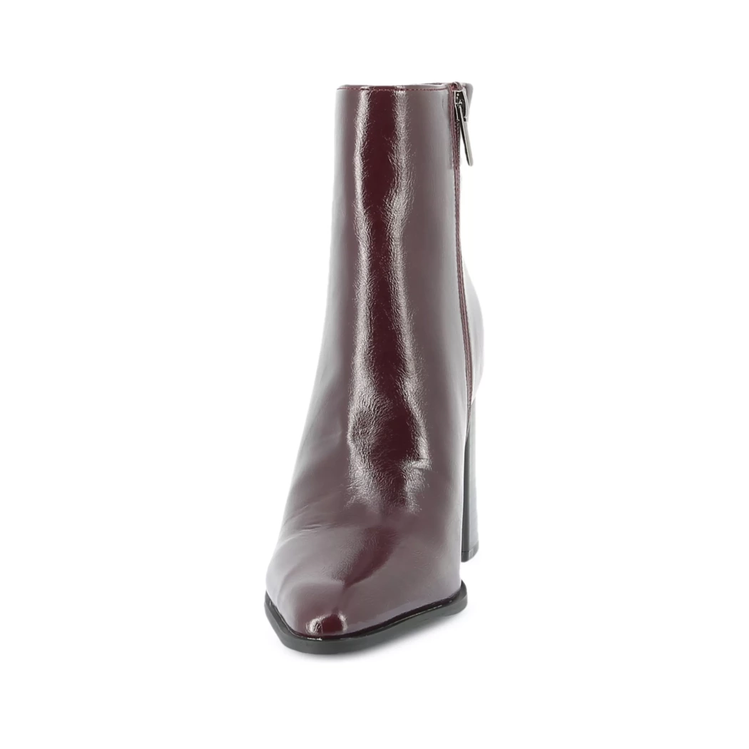 Image (5) de la chaussures Fashion Victim - Boots Bordeaux en Cuir synthétique