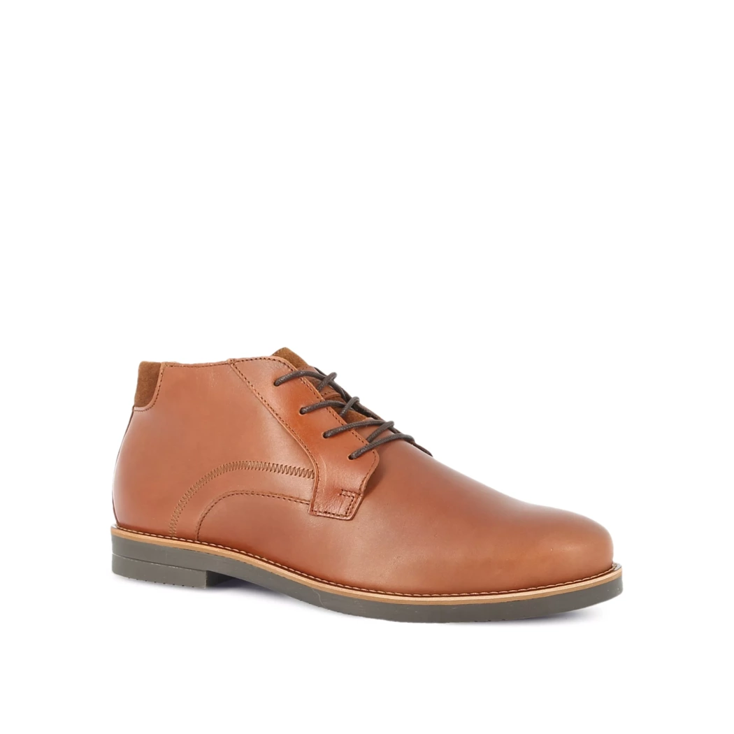 Image (1) de la chaussures Midtown District - Bottines Cuir naturel / Cognac en Cuir