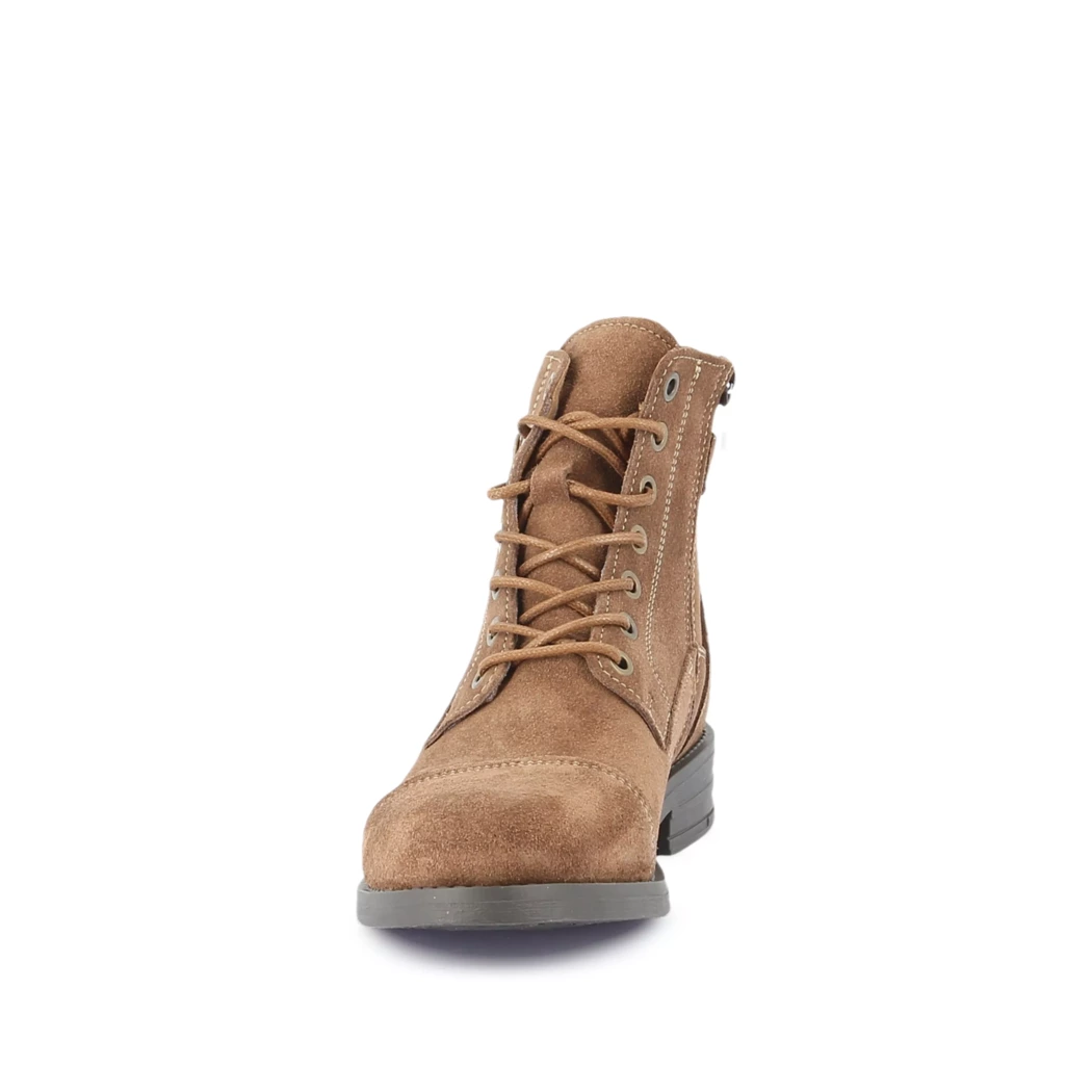 Image (5) de la chaussures Miss Boho - Bottines Taupe en Cuir