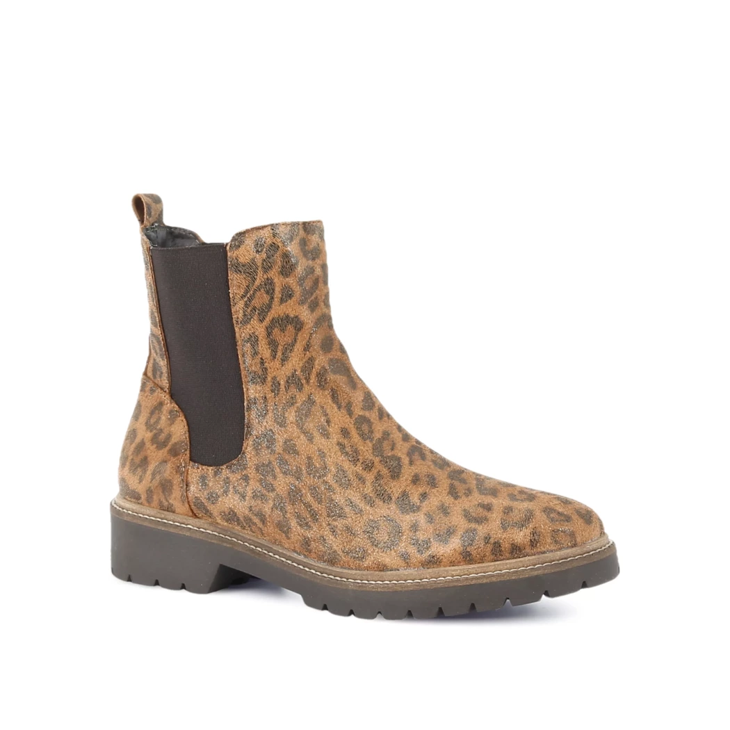 Image (1) de la chaussures Diabolo Studio - Boots Marron en Cuir nubuck