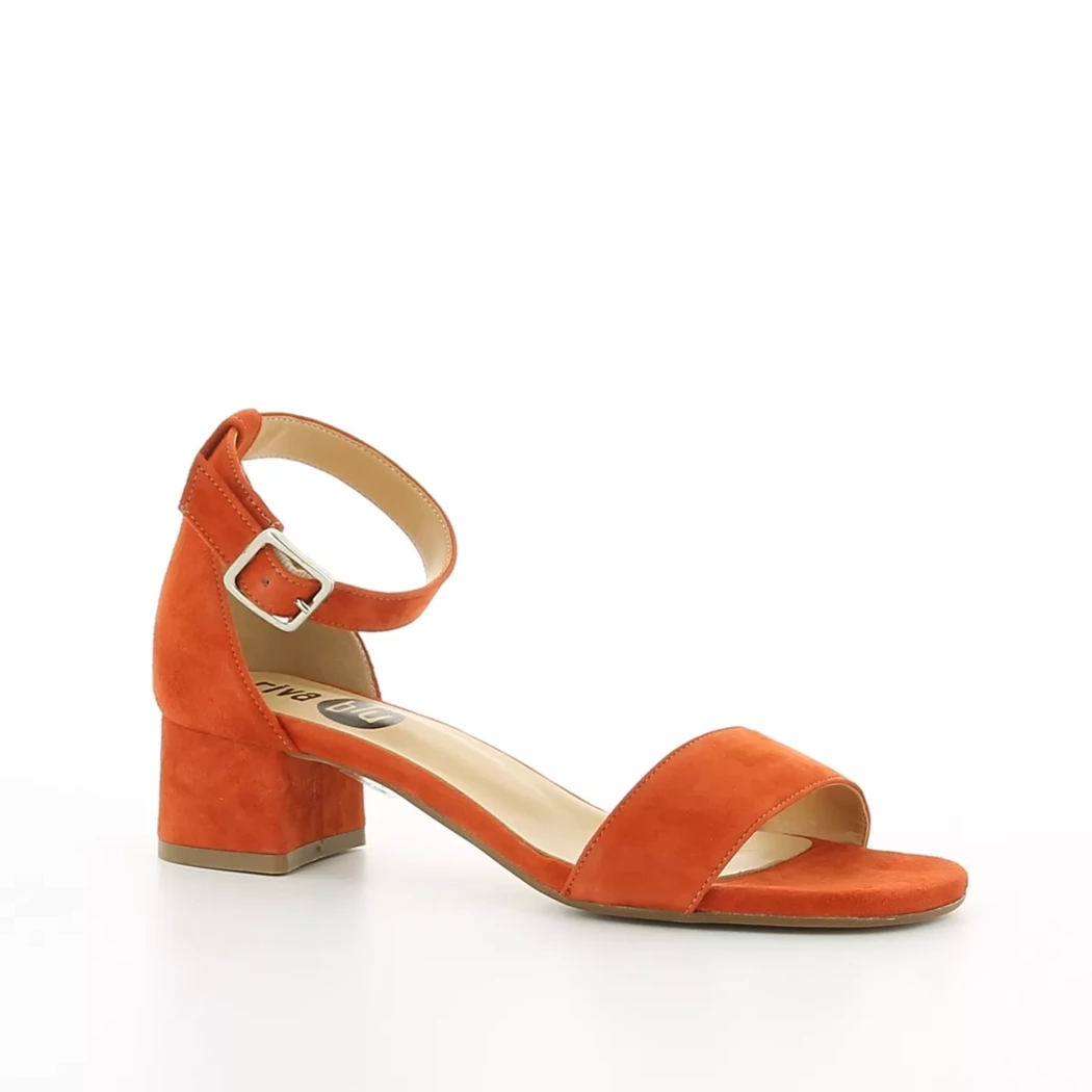 Image (1) de la chaussures Emme Blu - Sandales et Nu-Pieds Orange en Cuir nubuck Image (1) de la chaussures Emme Blu - Sandales et Nu-Pieds Orange en Cuir nubuck