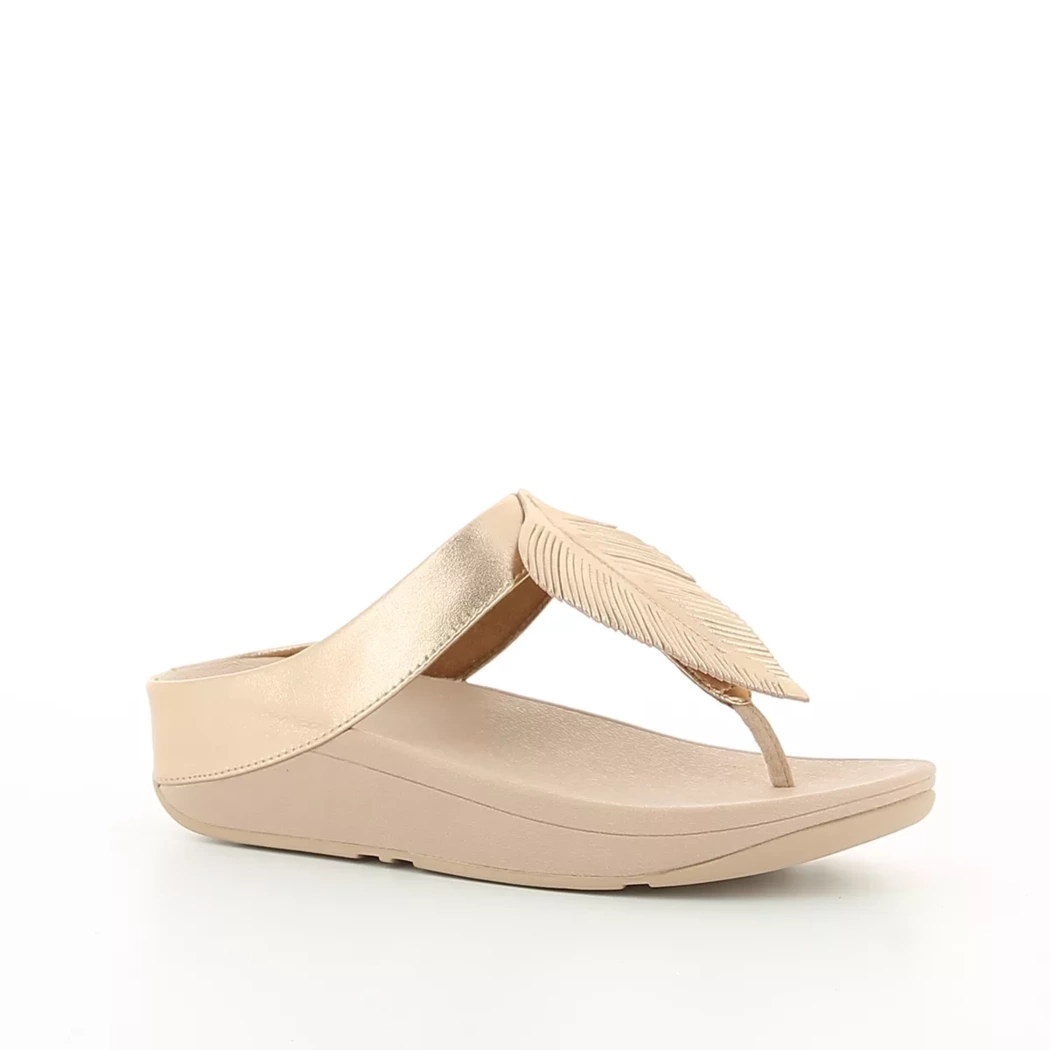 Image (1) de la chaussures fitflop - Mules et Sabots Rose en Cuir