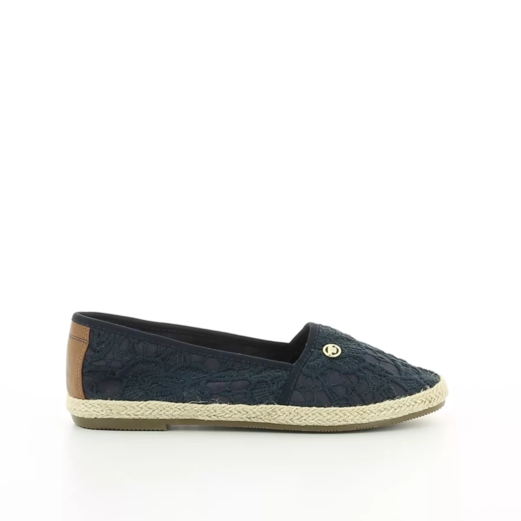 Image (2) de la chaussures Tom Tailor - Espadrilles Bleu en Textile