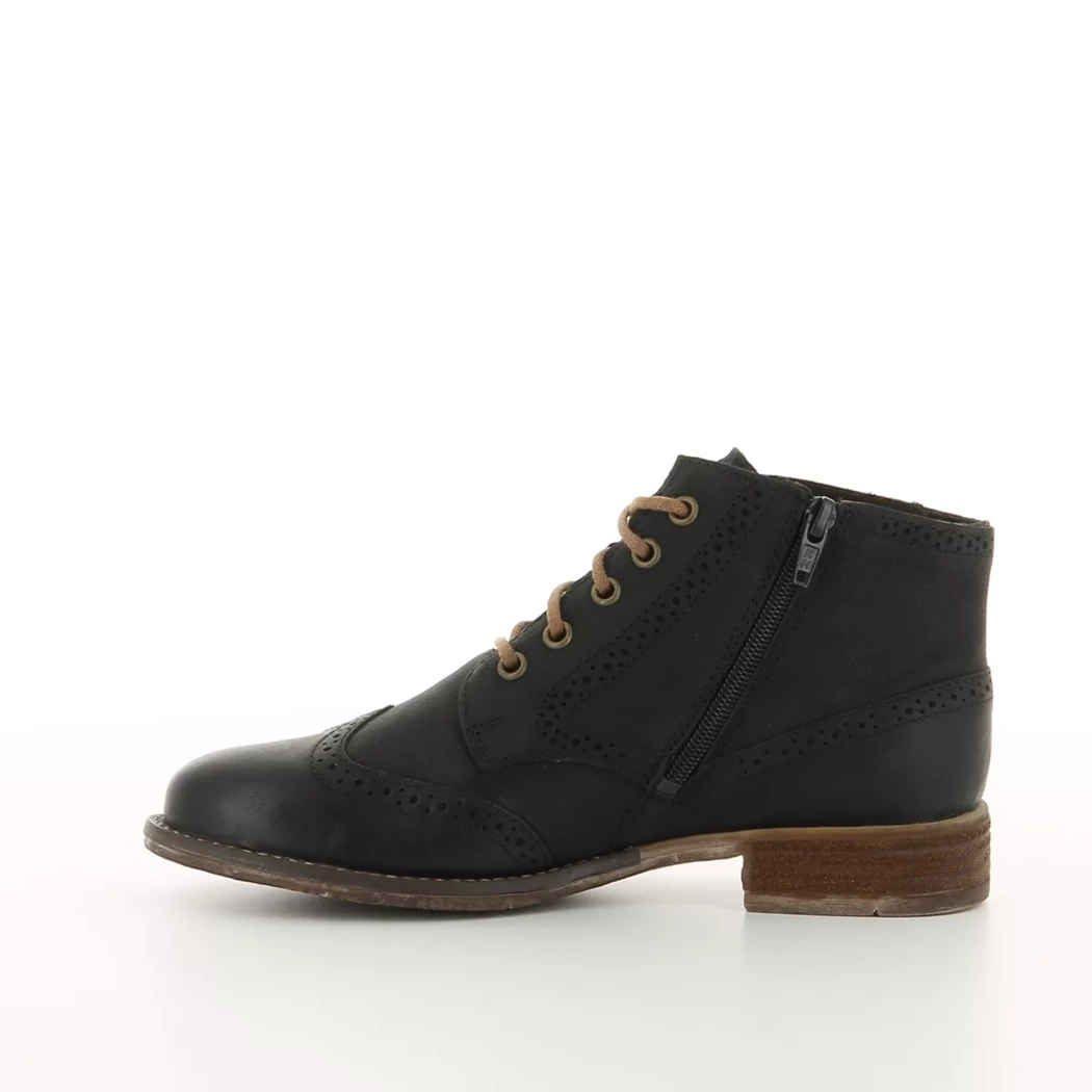 Image (4) de la chaussures Josef Seibel - Bottines Noir en Cuir