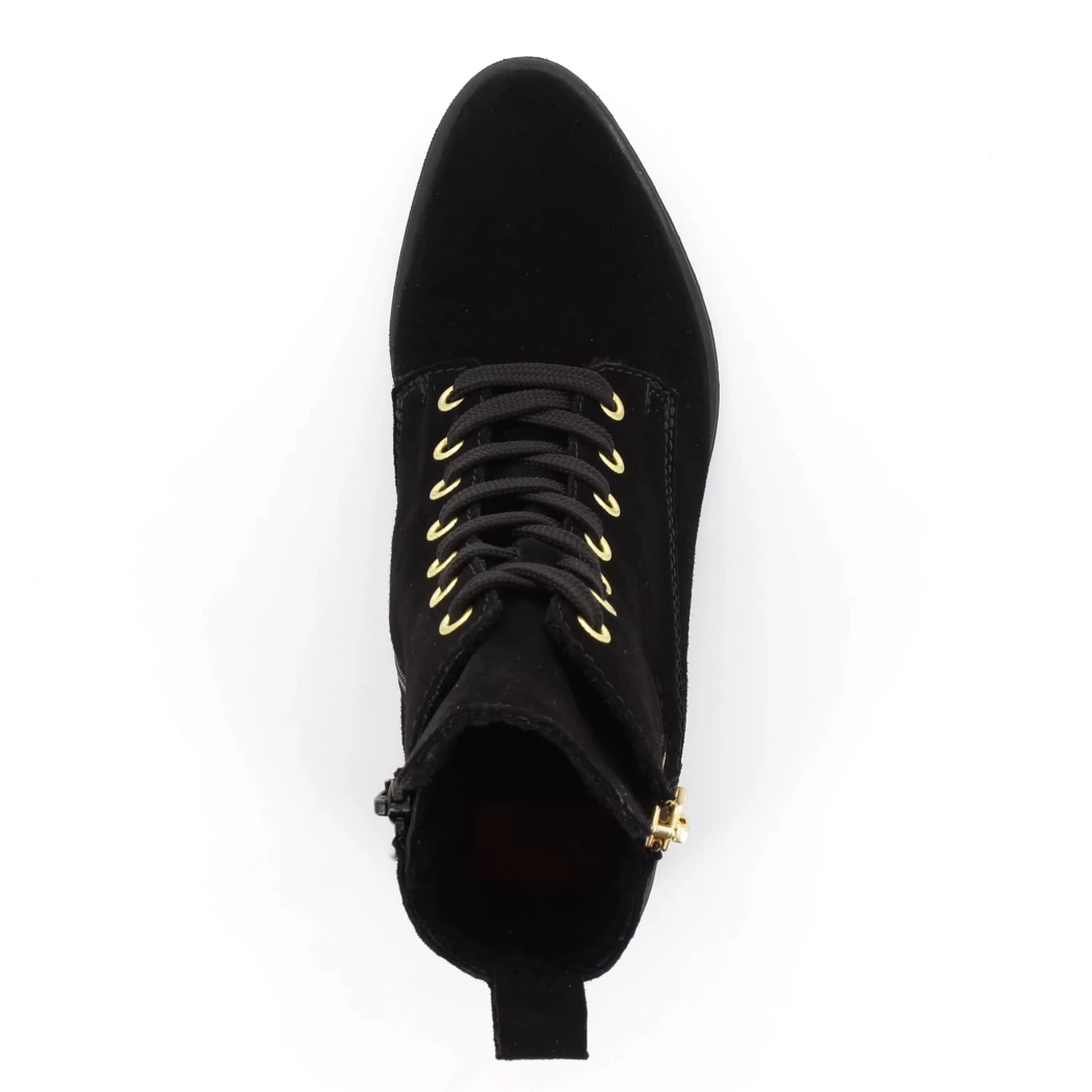 Image (6) de la chaussures Rieker - Bottines Noir en Cuir nubuck