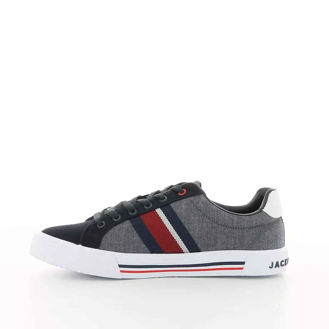 Image (4) de la chaussures Jack & Jones - Baskets Bleu en Textile