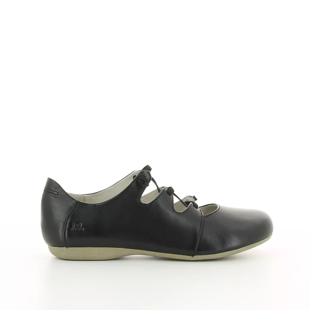 Image (2) de la chaussures Josef Seibel - Ballerines Noir en Cuir