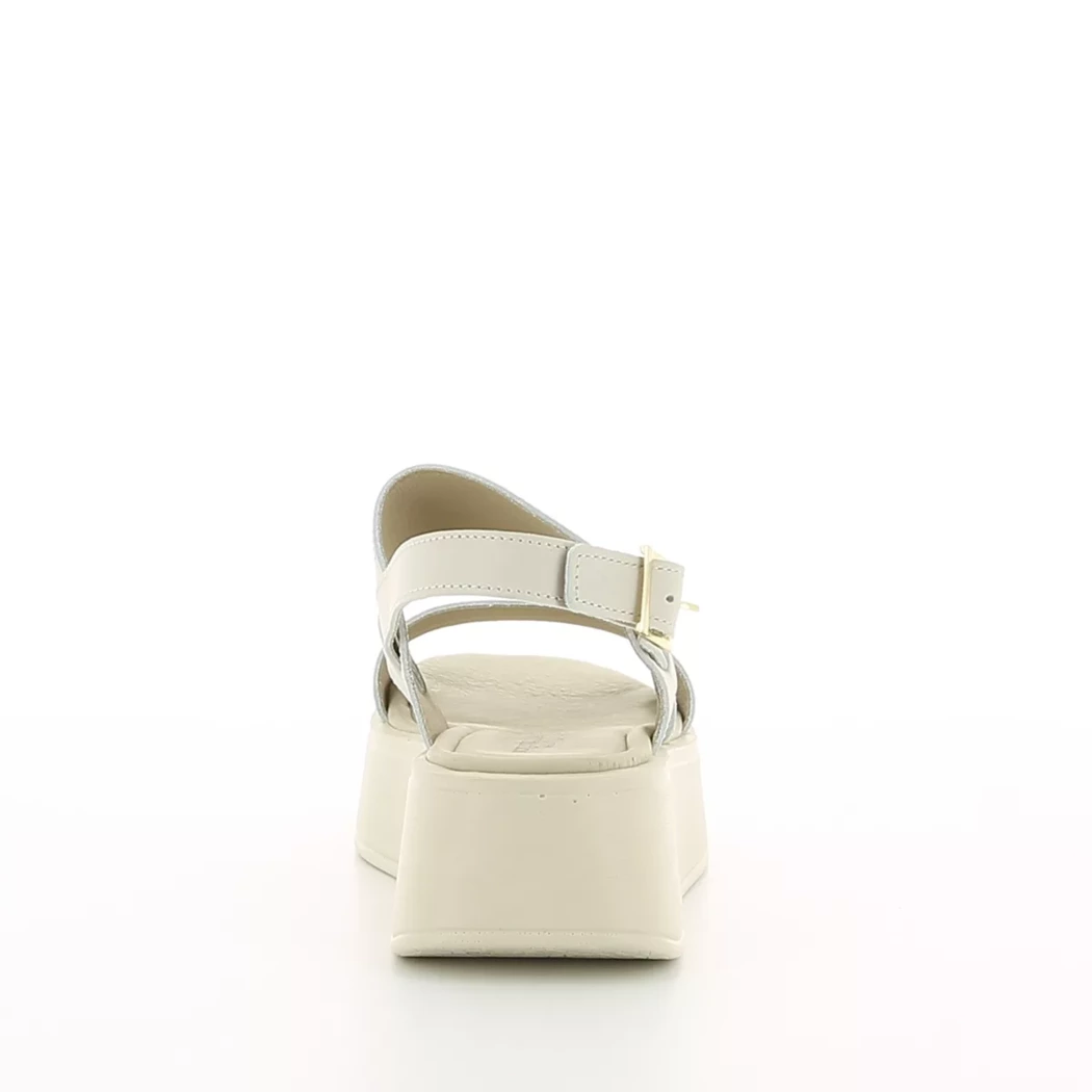 Image (3) de la chaussures Margarita Mariotti - Sandales et Nu-Pieds Beige en Cuir