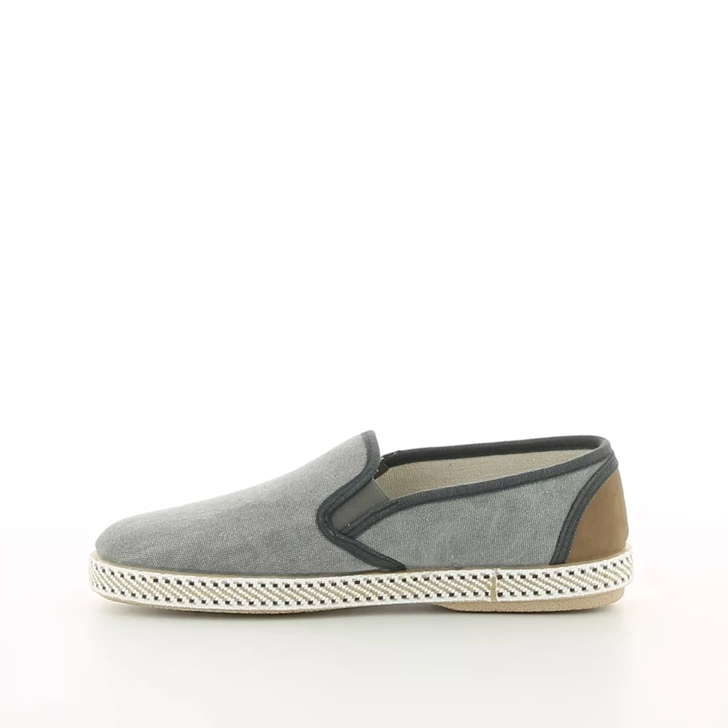 Image (4) de la chaussures Comfort Plus - Mocassins Gris en Textile