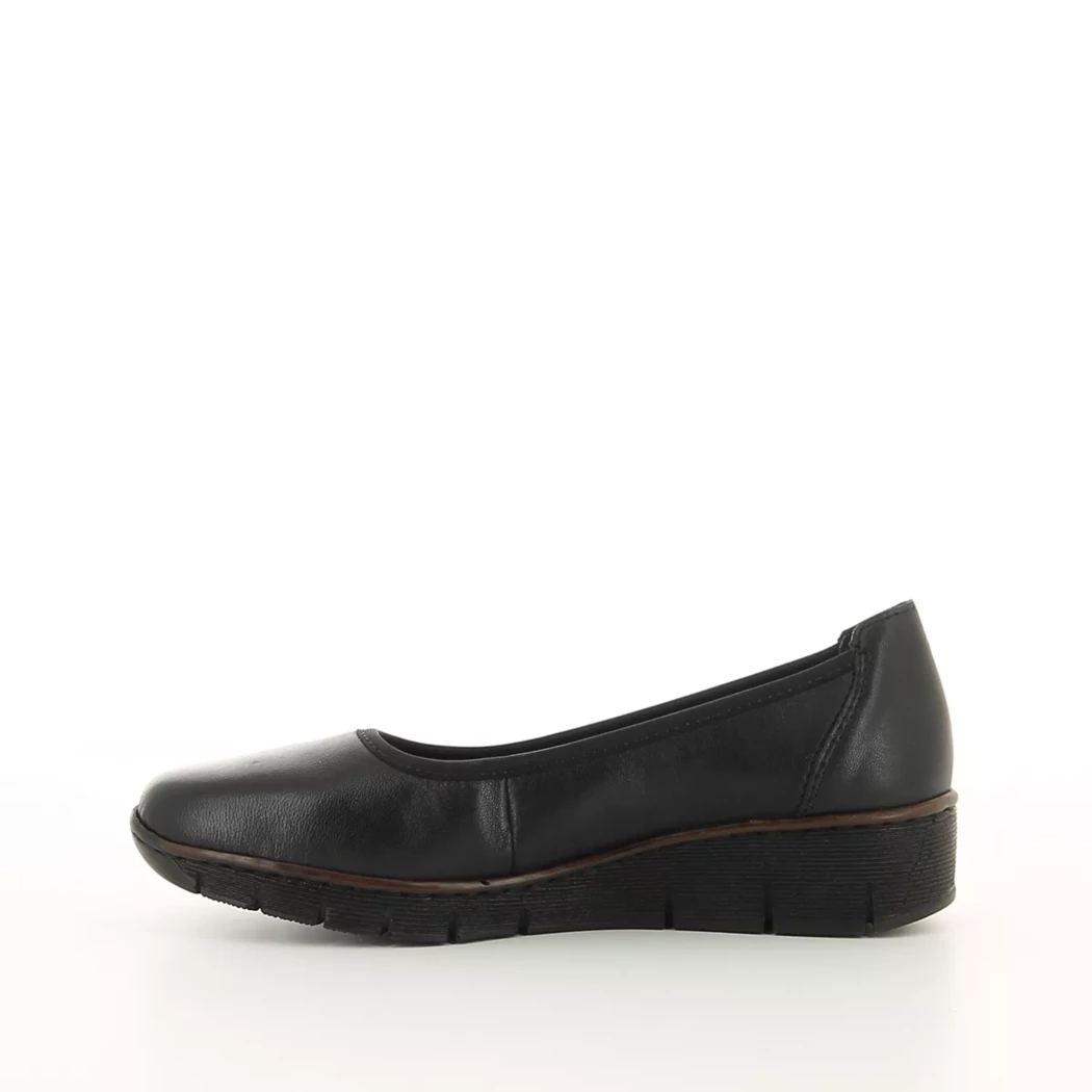 Image (4) de la chaussures Rieker - Escarpins Noir en Cuir