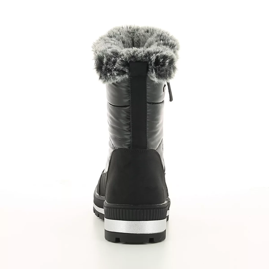 Image (3) de la chaussures Les Arlesiennes - Boots Noir en Textile