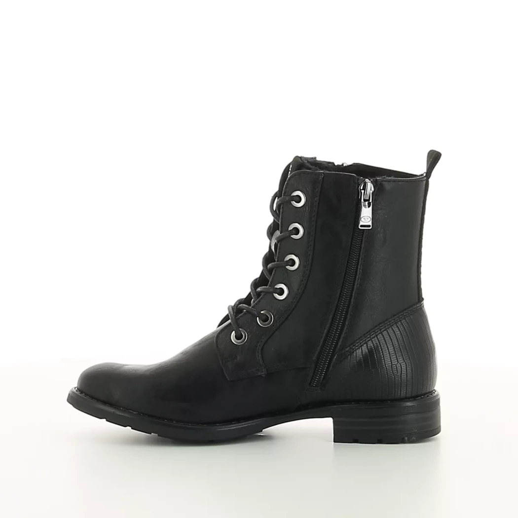 Image (4) de la chaussures Tom Tailor - Bottines Noir en Cuir synthétique