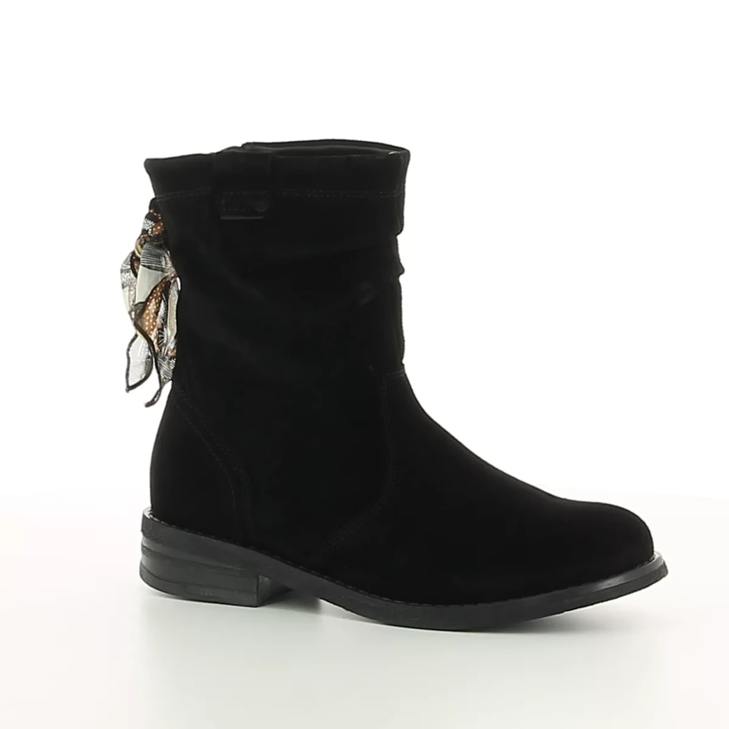 Image (1) de la chaussures Goodstep - Boots Noir en Cuir nubuck