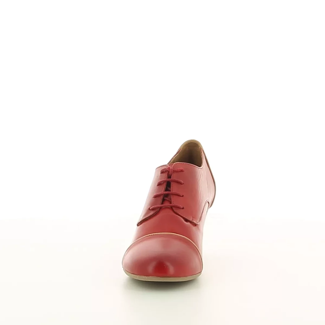 Image (5) de la chaussures Miz Mooz - Chaussures à lacets Rouge en Cuir