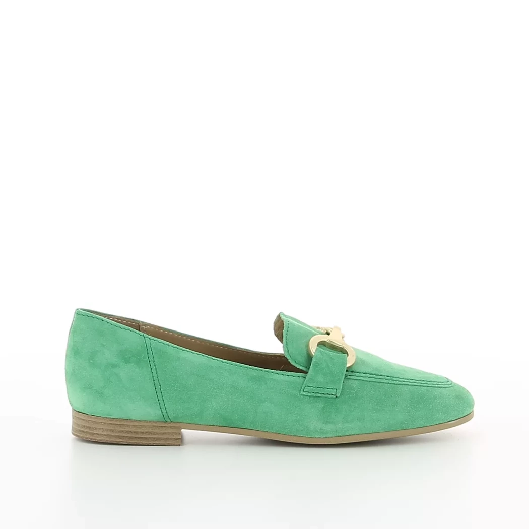 Image (2) de la chaussures Tamaris - Mocassins Vert en Cuir nubuck