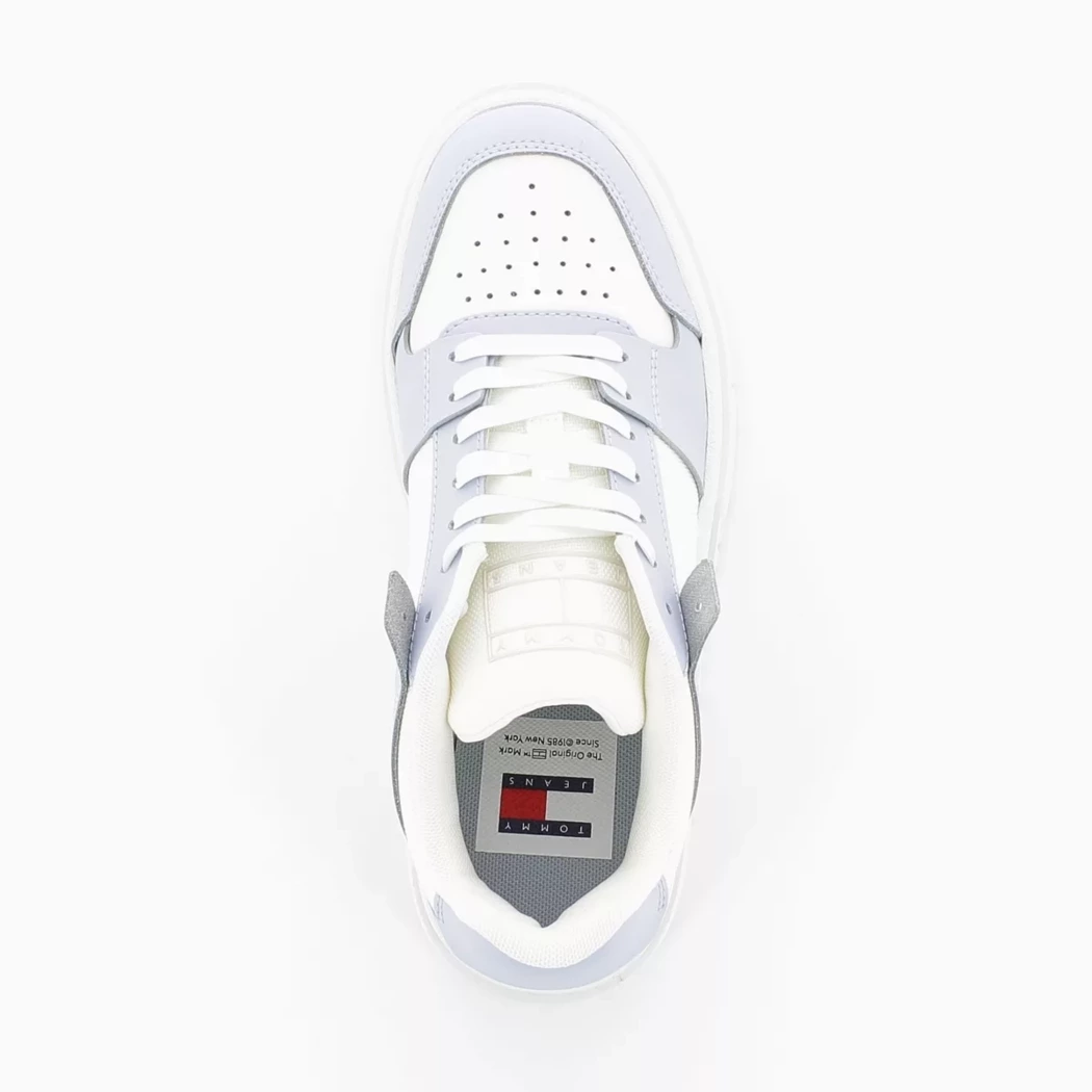 Image (6) de la chaussures Tommy jeans - Baskets Blanc en Cuir synthétique