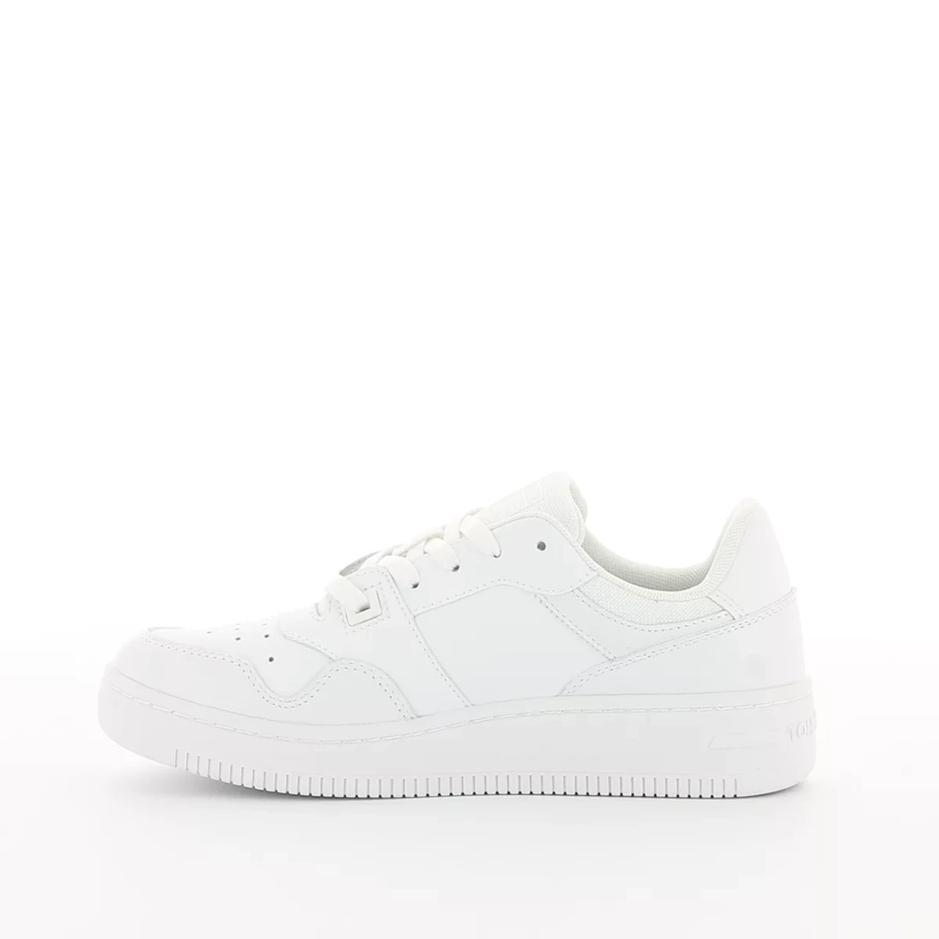 Image (4) de la chaussures Tommy jeans - Baskets Blanc en Cuir