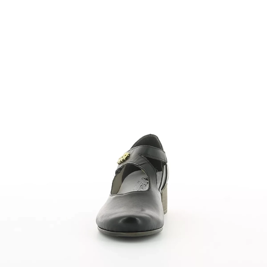 Image (5) de la chaussures Rieker - Escarpins Noir en Cuir