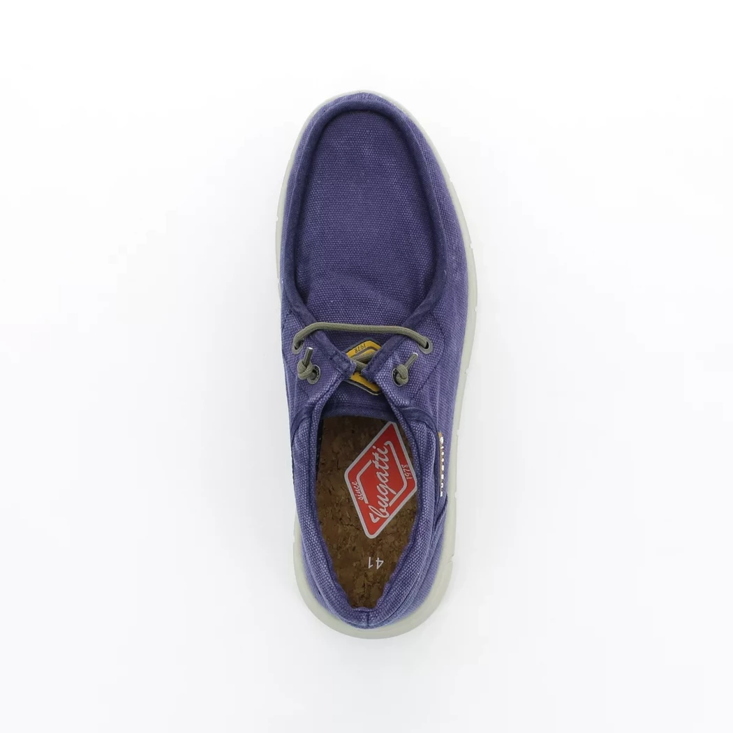 Image (6) de la chaussures Bugatti - Chaussures à lacets Bleu en Textile