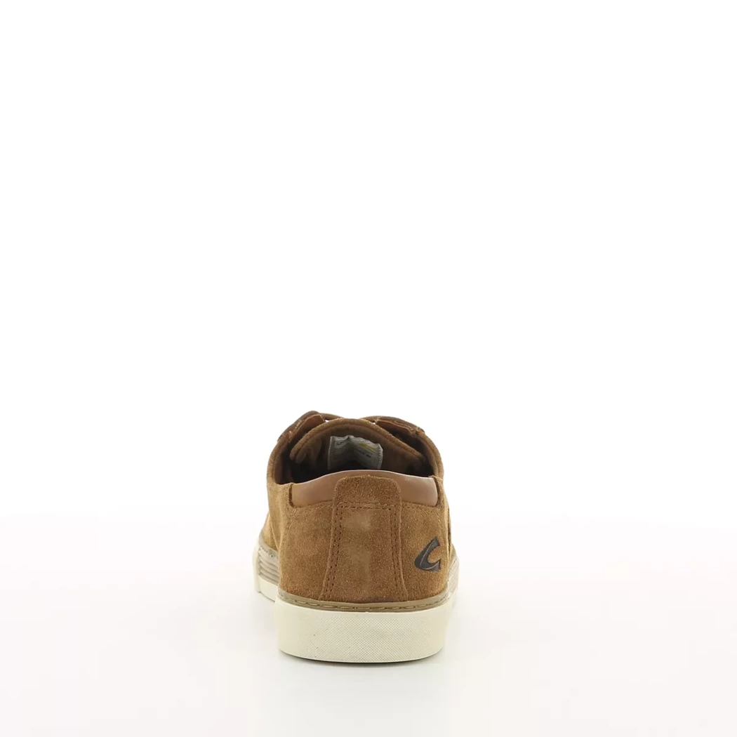 Image (3) de la chaussures Camel Active - Baskets Cuir naturel / Cognac en Cuir nubuck