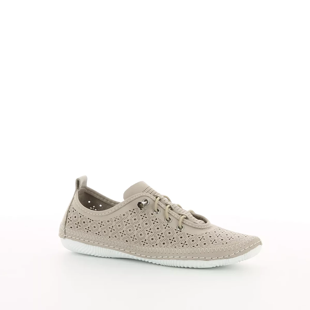 Image (1) de la chaussures Cosmos Comfort - Baskets Taupe en Cuir