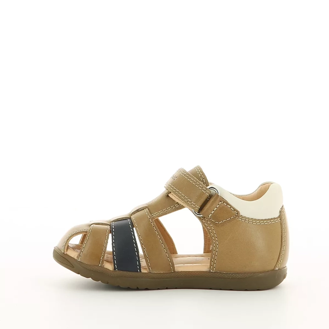 Image (4) de la chaussures Geox - Sandales et Nu-Pieds Cuir naturel / Cognac en Cuir Image (4) de la chaussures Geox - Sandales et Nu-Pieds Cuir naturel / Cognac en Cuir