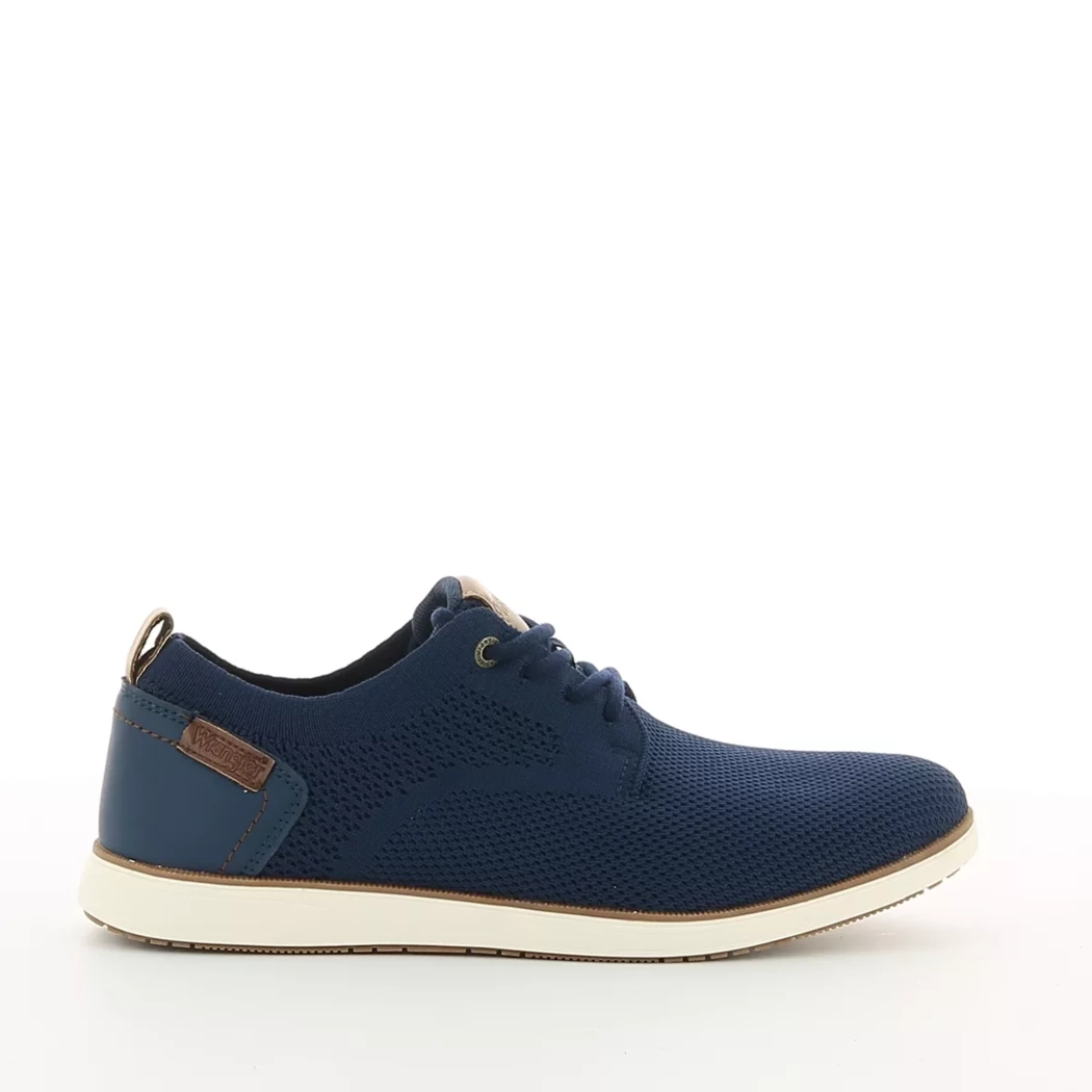 Image (2) de la chaussures Wrangler - Baskets Bleu en Textile Image (2) de la chaussures Wrangler - Baskets Bleu en Textile