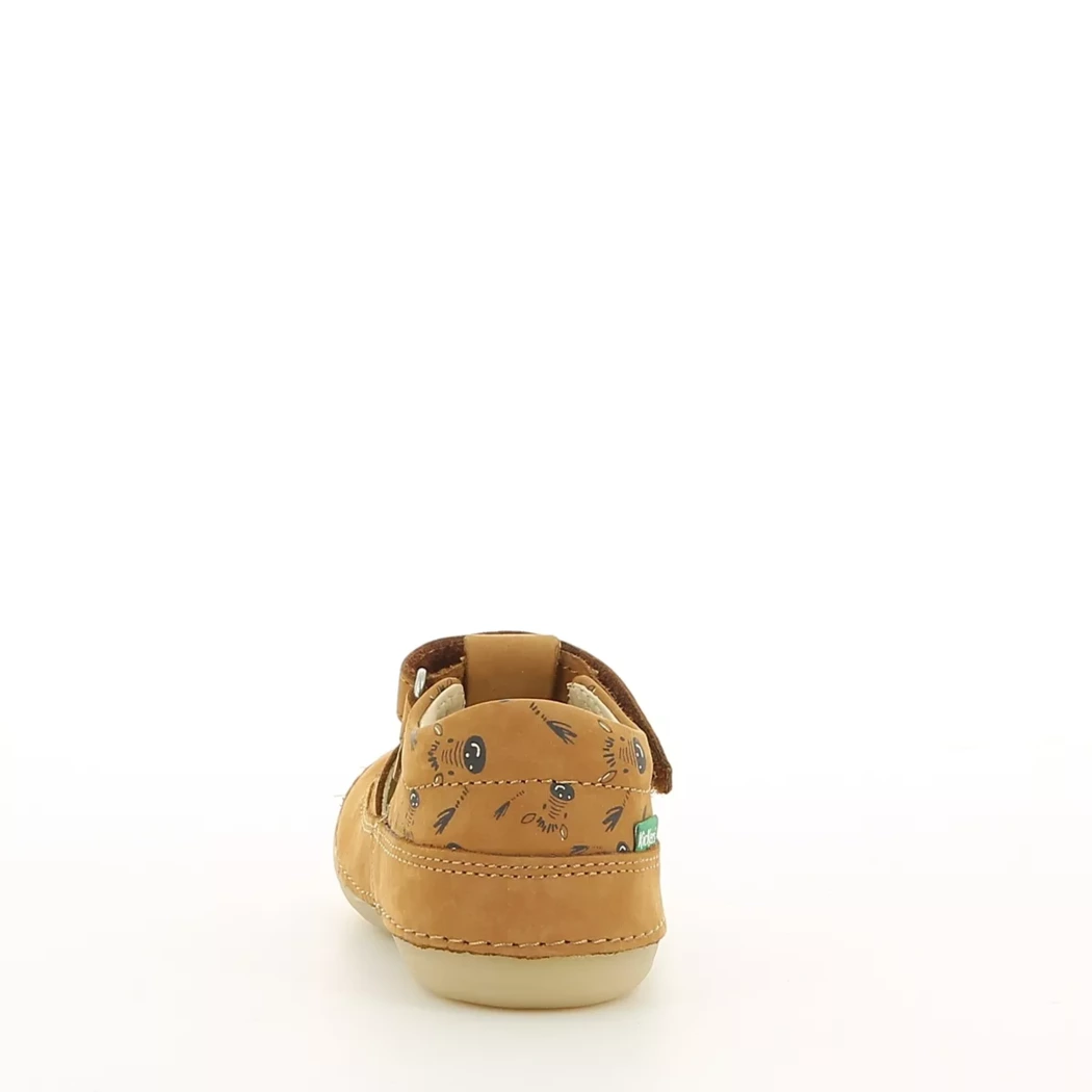 Image (3) de la chaussures Kickers - Bottines ouvertes Cuir naturel / Cognac en Cuir nubuck Image (3) de la chaussures Kickers - Bottines ouvertes Cuir naturel / Cognac en Cuir nubuck