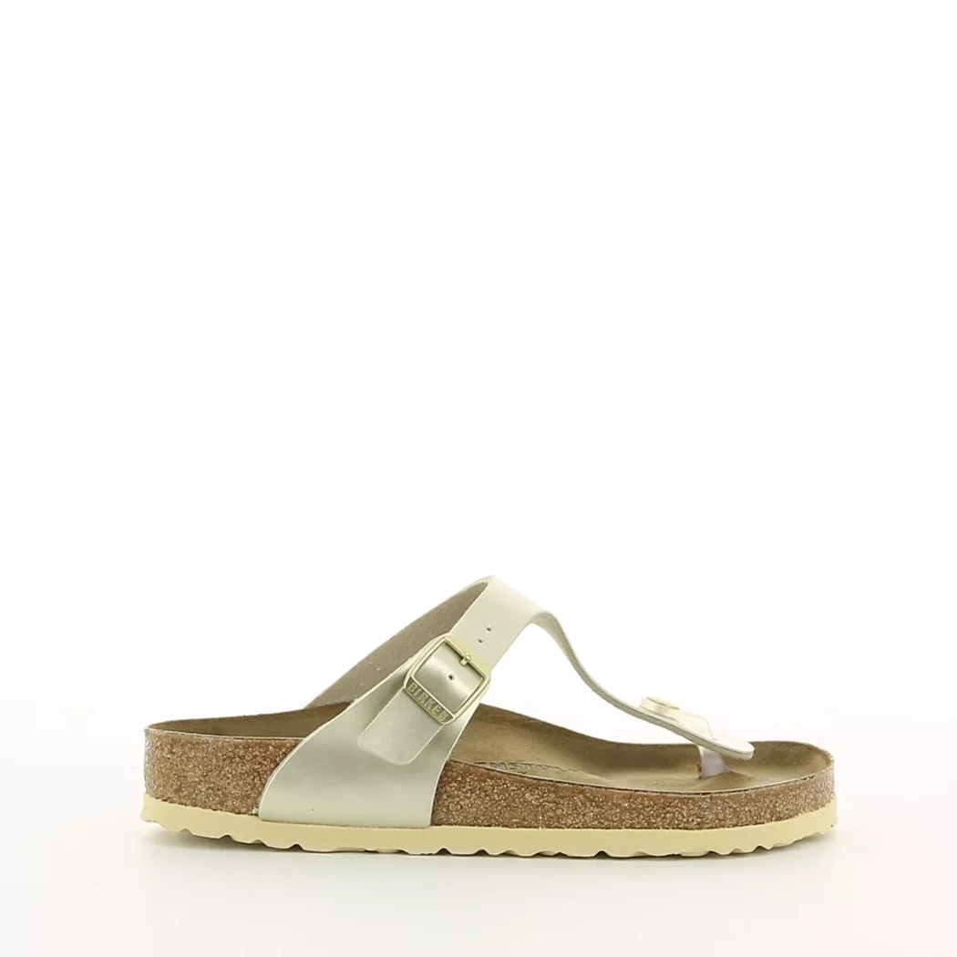 Image (2) de la chaussures Birkenstock - Mules et Sabots Or / Bronze / Platine en Cuir synthétique Image (2) de la chaussures Birkenstock - Mules et Sabots Or / Bronze / Platine en Cuir synthétique