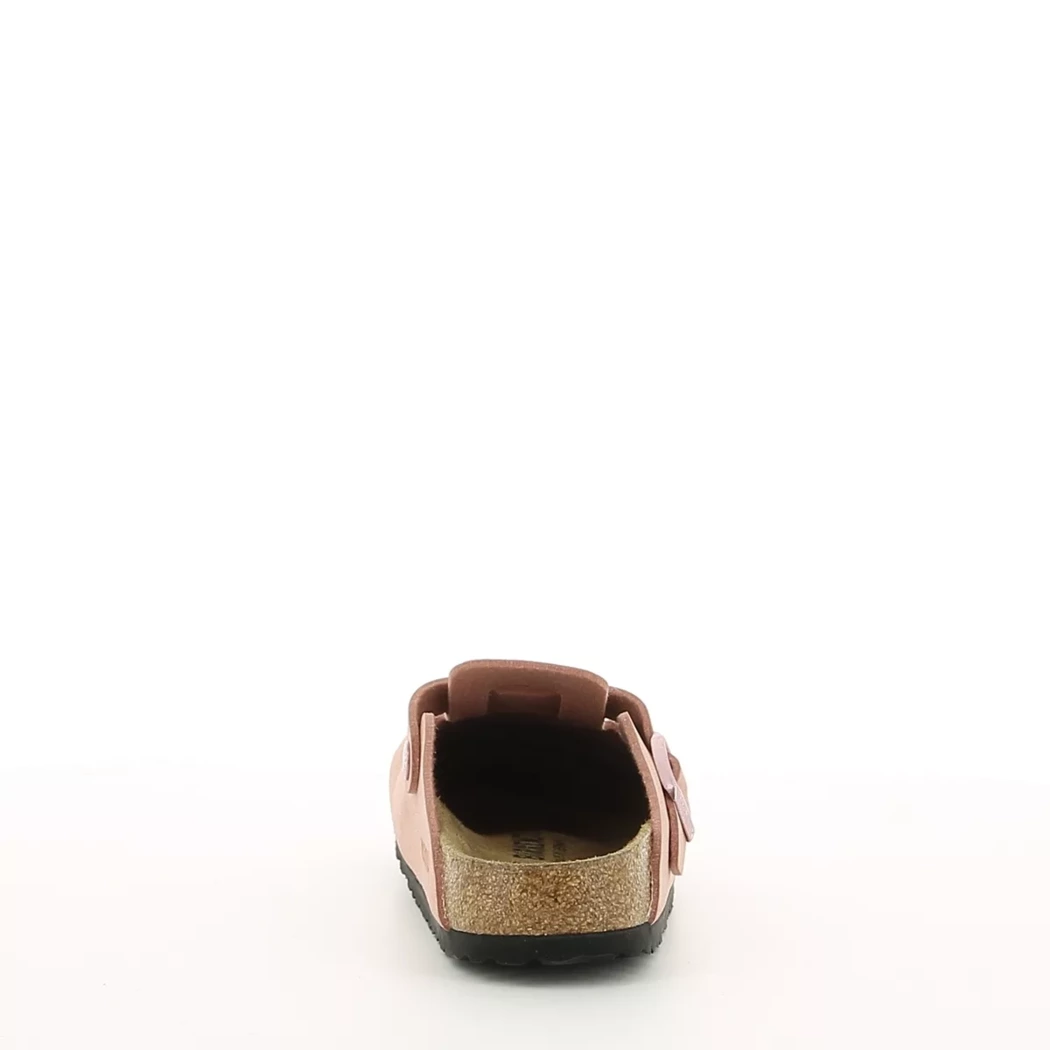 Image (3) de la chaussures Birkenstock - Mules et Sabots Rose en Cuir synthétique Image (3) de la chaussures Birkenstock - Mules et Sabots Rose en Cuir synthétique