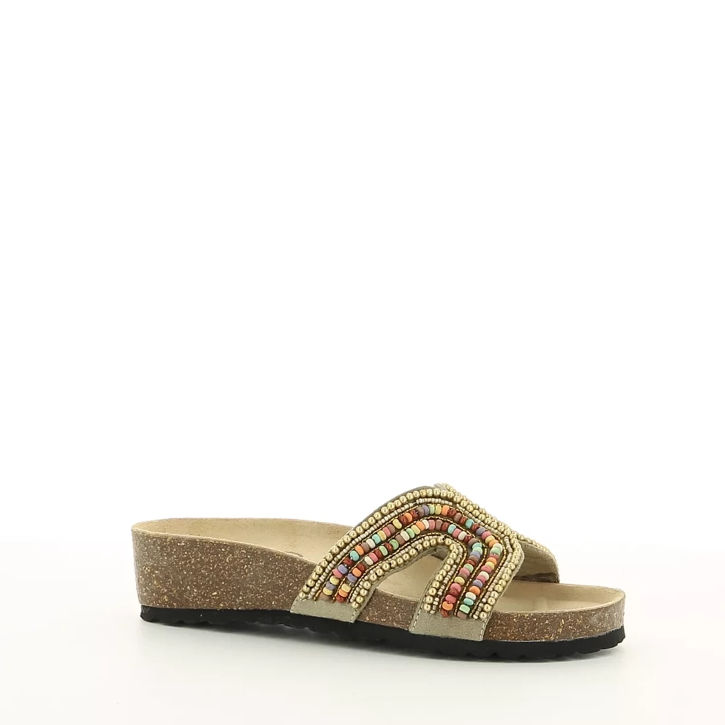 Image (1) de la chaussures Bio Divina - Mules et Sabots Multicolore en Cuir