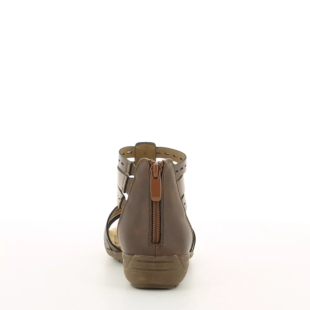 Image (3) de la chaussures Divina - Sandales et Nu-Pieds Cuir naturel / Cognac en Cuir synthétique Image (3) de la chaussures Divina - Sandales et Nu-Pieds Cuir naturel / Cognac en Cuir synthétique