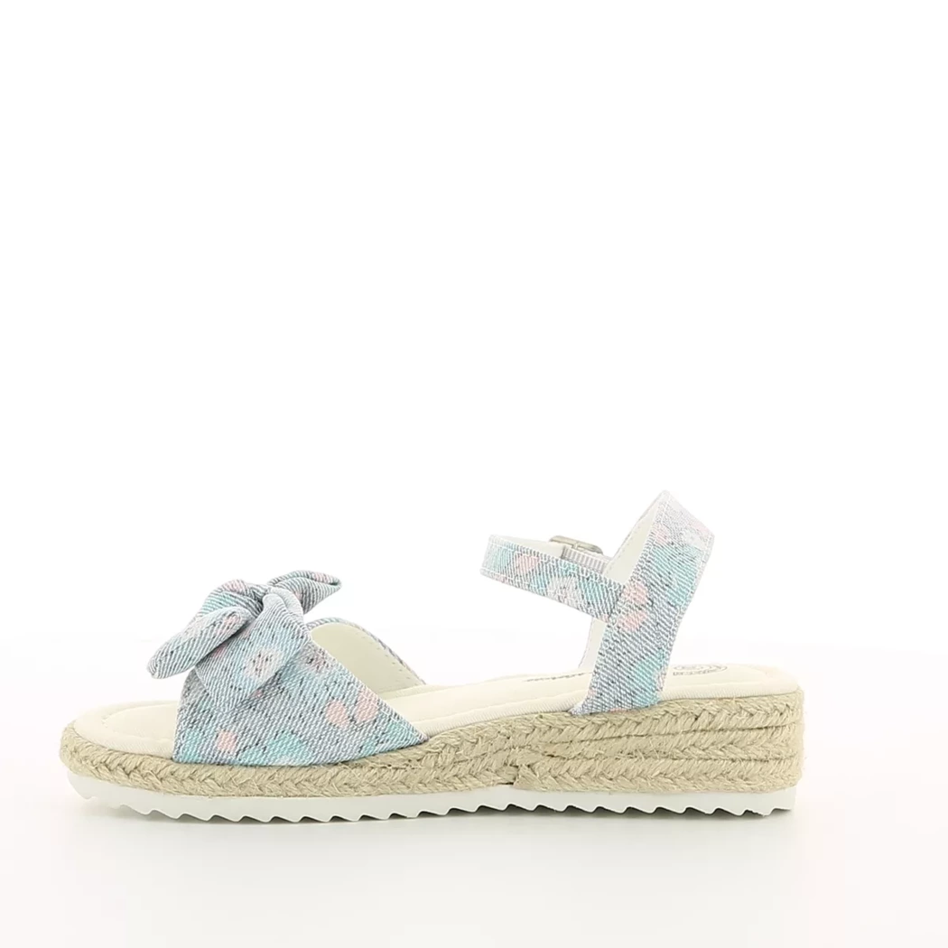 Image (4) de la chaussures Pretty Stories - Sandales et Nu-Pieds Bleu en Textile Image (4) de la chaussures Pretty Stories - Sandales et Nu-Pieds Bleu en Textile